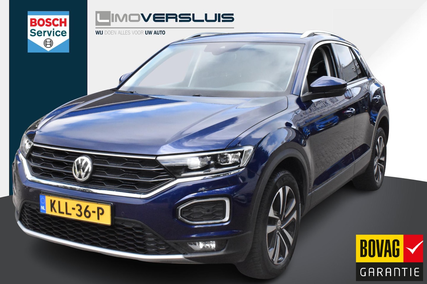 Volkswagen T-Roc - 1.0 TSI Style Business 100% Dealer onderhouden | Carplay Navigatie | BSM | 12 mnd BOVAG ga - AutoWereld.nl