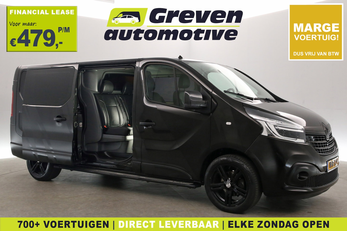 Renault Trafic - 2.0 dCi 170PK L2H1 | Marge | Dubbele Cabine | Automaat | Clima | Camera | 2xSchuifdeur | T - AutoWereld.nl
