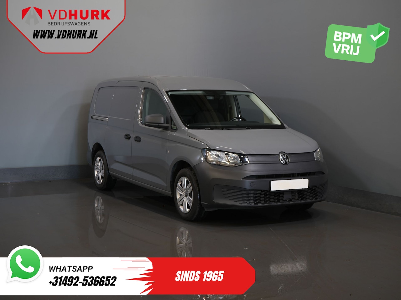 Volkswagen Caddy Cargo Maxi - 1.5 TSI 115 pk DSG Aut. BENZINE 2x Schuifdeur/ Carplay/ Airco/ Cruise/ PDC - AutoWereld.nl