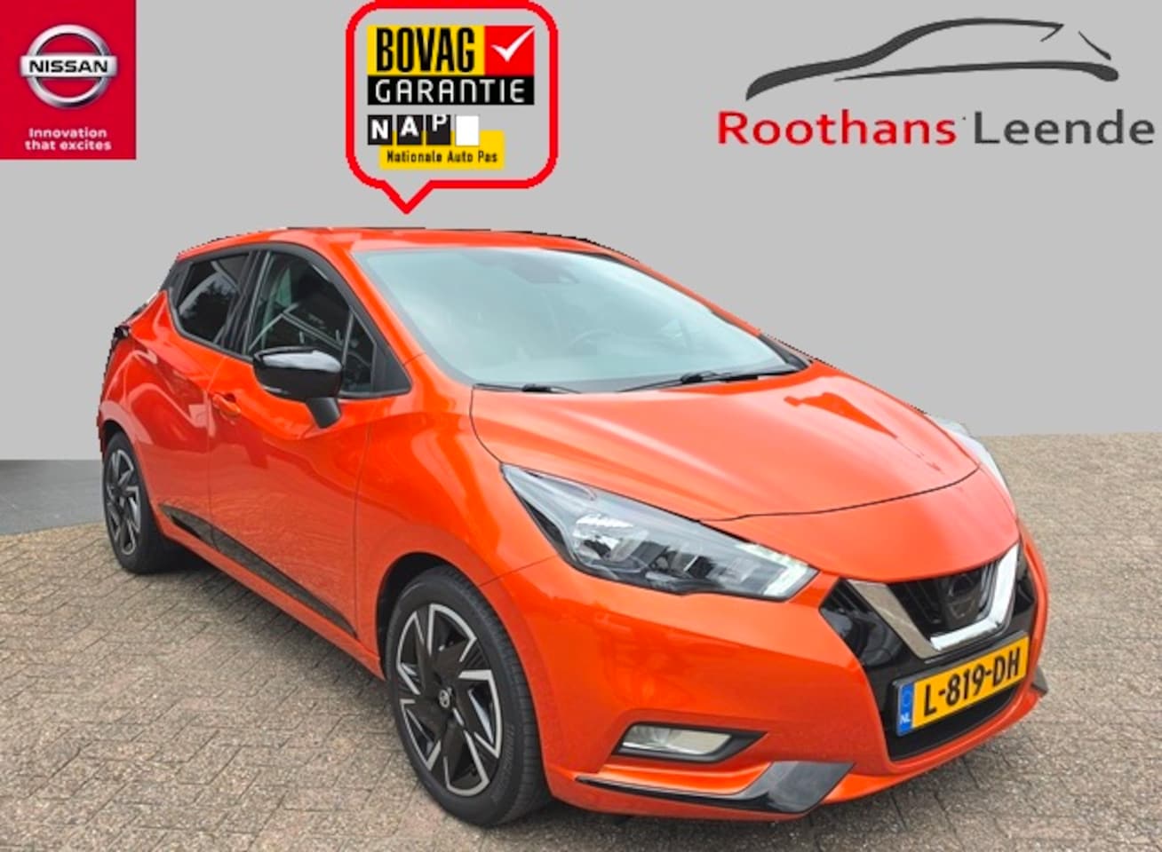 Nissan Micra - 1.0 92PK IG-Turbo N-Design Navi Pack - Bose - AutoWereld.nl