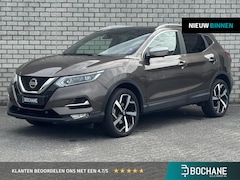 Nissan Qashqai - 1.3 DIG-T Tekna + | Trekhaak | Leder | Panoramadak | 360° Camera |