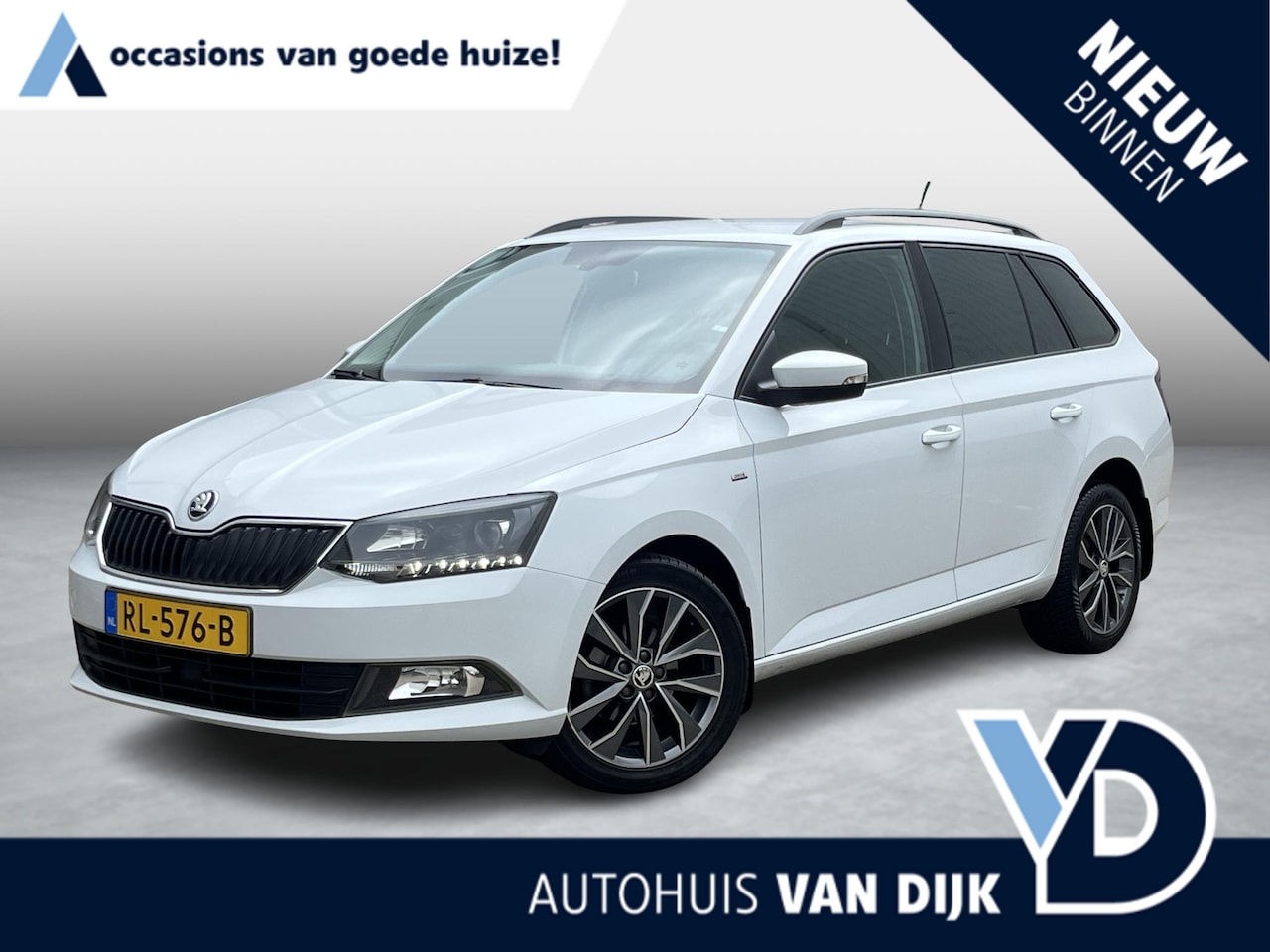 Skoda Fabia Combi - 1.0 TSI Drive | NL Auto/2e Eig./Voll.Historie/Navi/PDC/Clima/Cruise/Bluetooth/Afn.Trekhaak - AutoWereld.nl