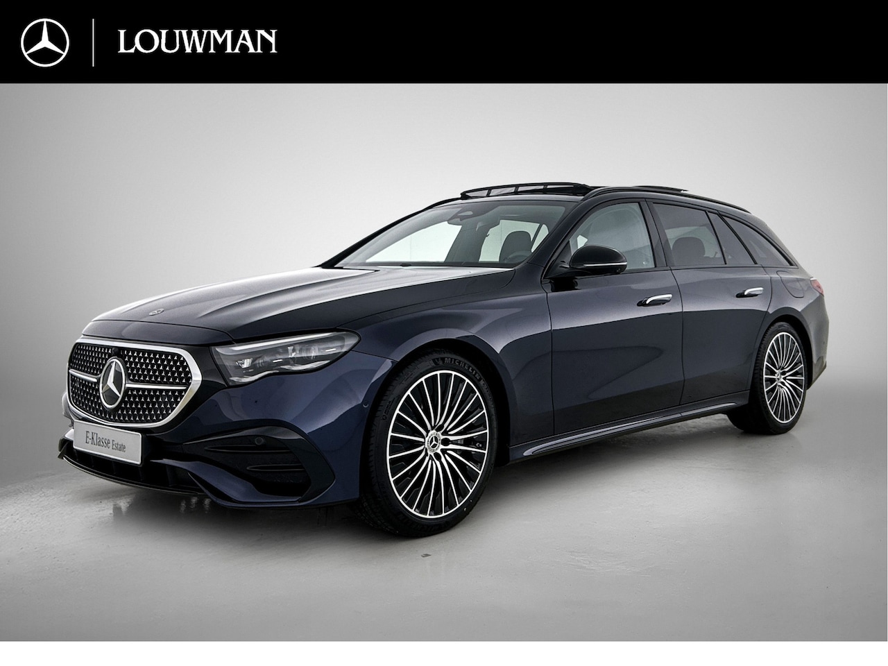Mercedes-Benz E-klasse Estate - 300 e Business Solution AMG | Premium pakket | Winterpakket | Nightpakket | Leder pakket | - AutoWereld.nl