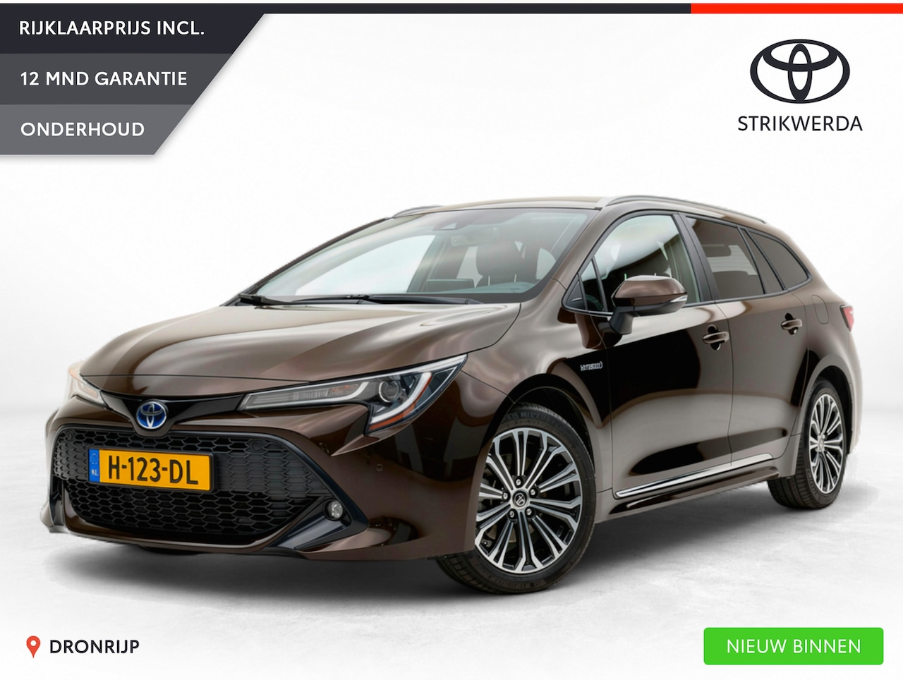 Toyota Corolla Touring Sports - 2.0 Hybrid Style | Trekhaak | Stoelverw. | Keyless | ACC | PDC V+A | Camera | Navi | Carpl - AutoWereld.nl