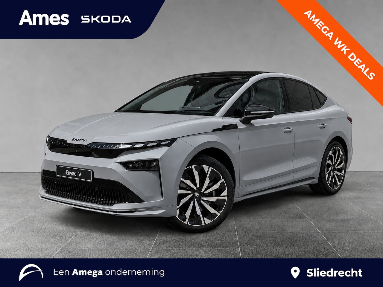 Skoda Enyaq Coupé iV - 85 286pk Sportline | Elektr. bestuurdersstoel + geheugen | Matrix LED | Panoramadak - AutoWereld.nl