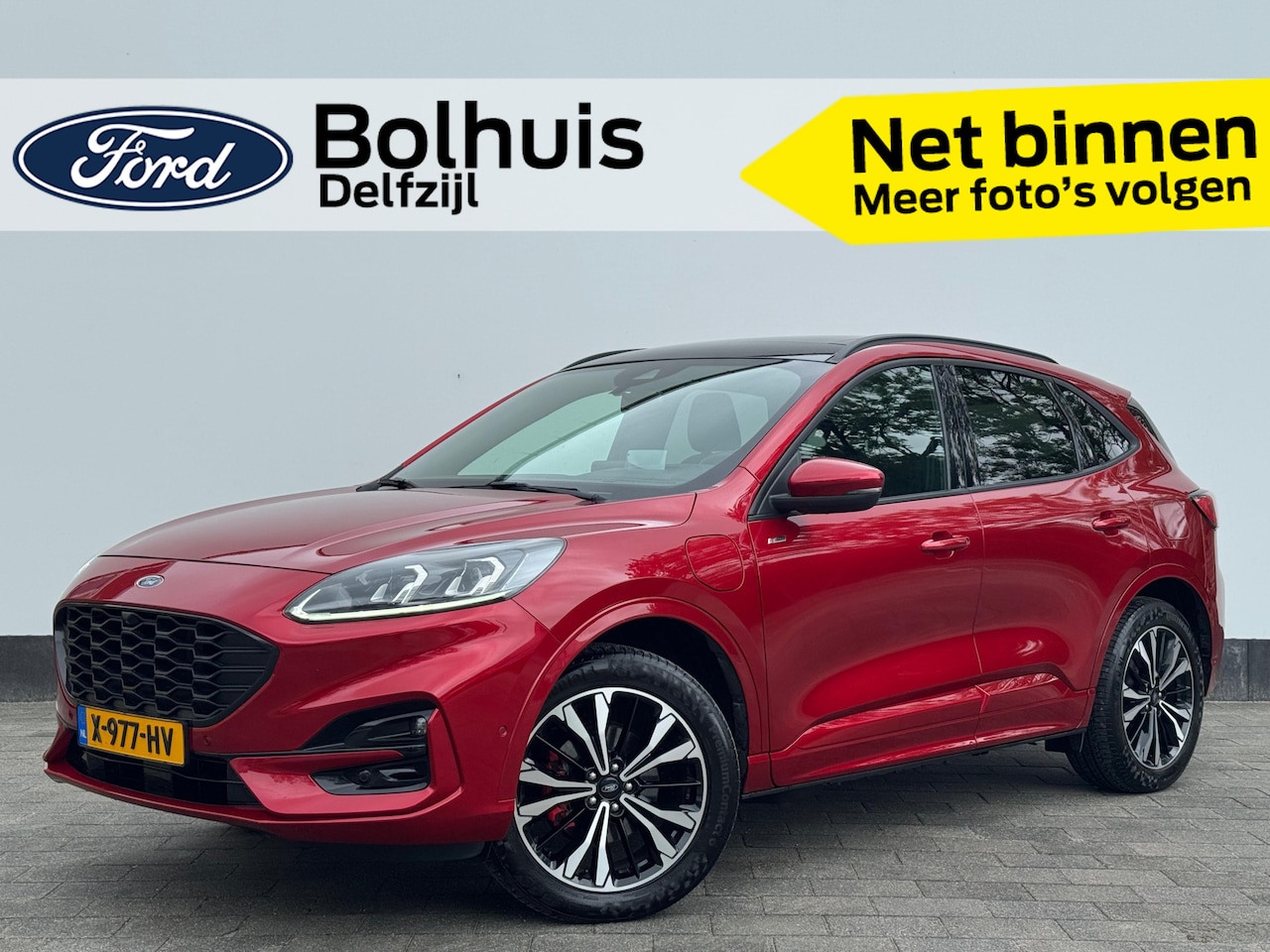 Ford Kuga - 2.5 PHEV ST-Line X | Trekhaak | Winter Pack | B&O | Pano | LED | 19'' | Bliss | Elek a. Kl - AutoWereld.nl