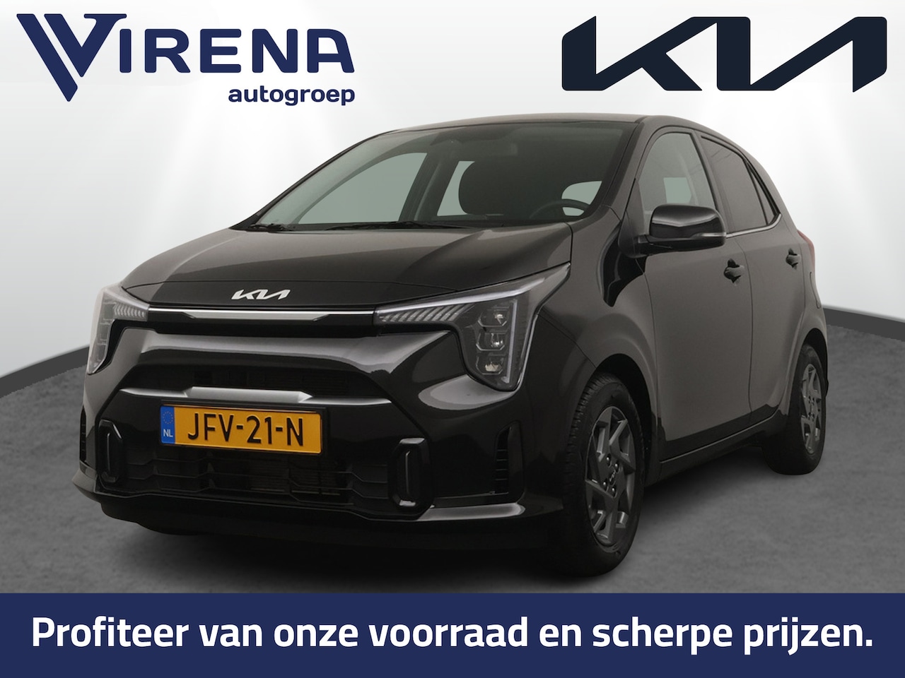Kia Picanto - 1.0 DPI DynamicPlusLine Automaat - Apple Carplay/Android Auto - Achteruitrijcamera - Navig - AutoWereld.nl