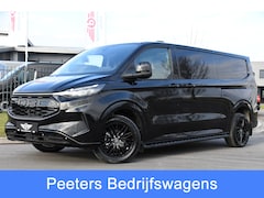 Ford Transit Custom - 320 2.0 TDCI L2H1 Black Edition Limited Virtual, Cruise, Camera, Carplay, 170PK, Automaat,