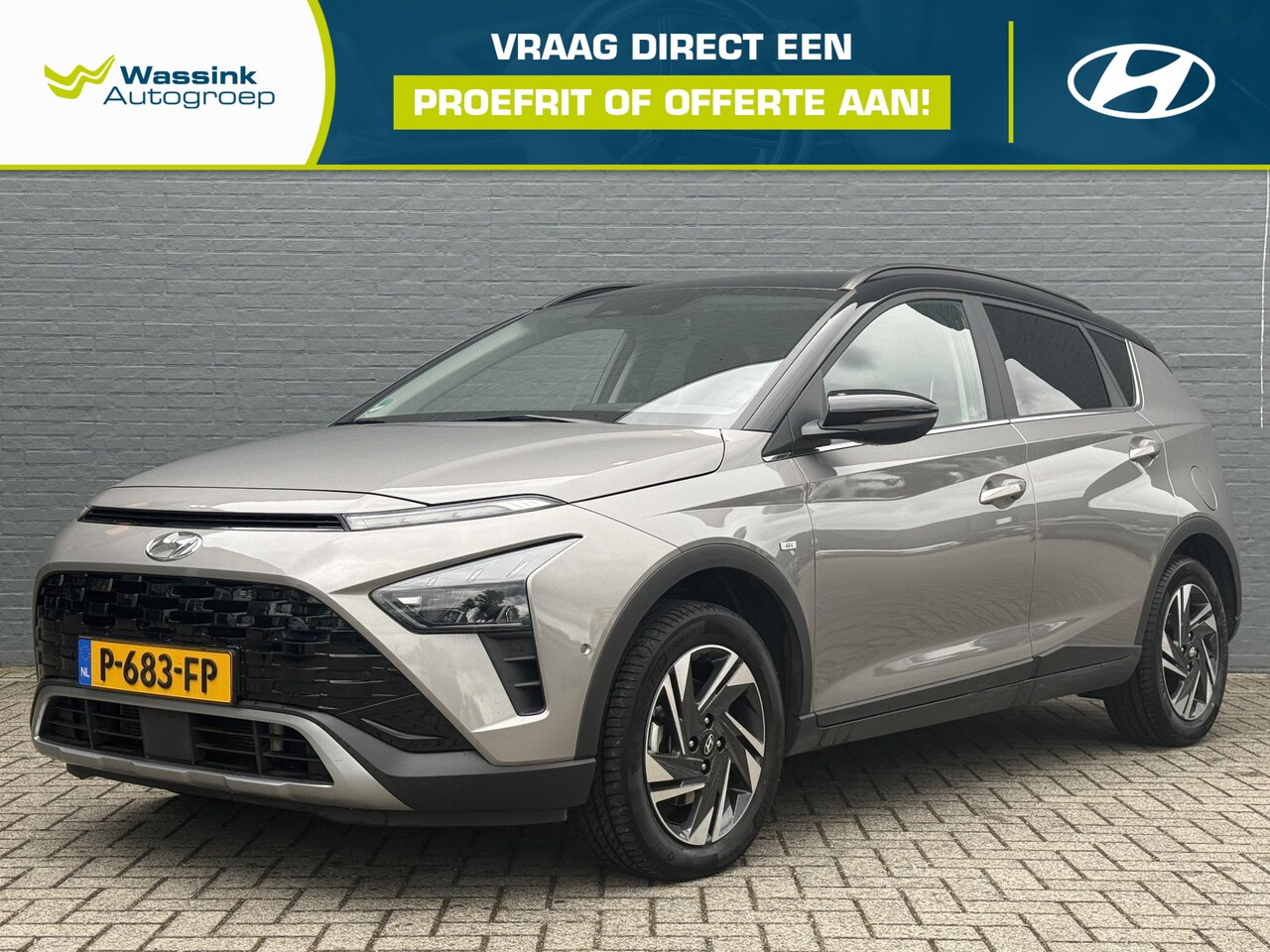 Hyundai Bayon - 1.0 T-GDI Premium Navigatie | Stoel & Stuurverwarming | Led | Dode Hoek Herkenning | Parke - AutoWereld.nl