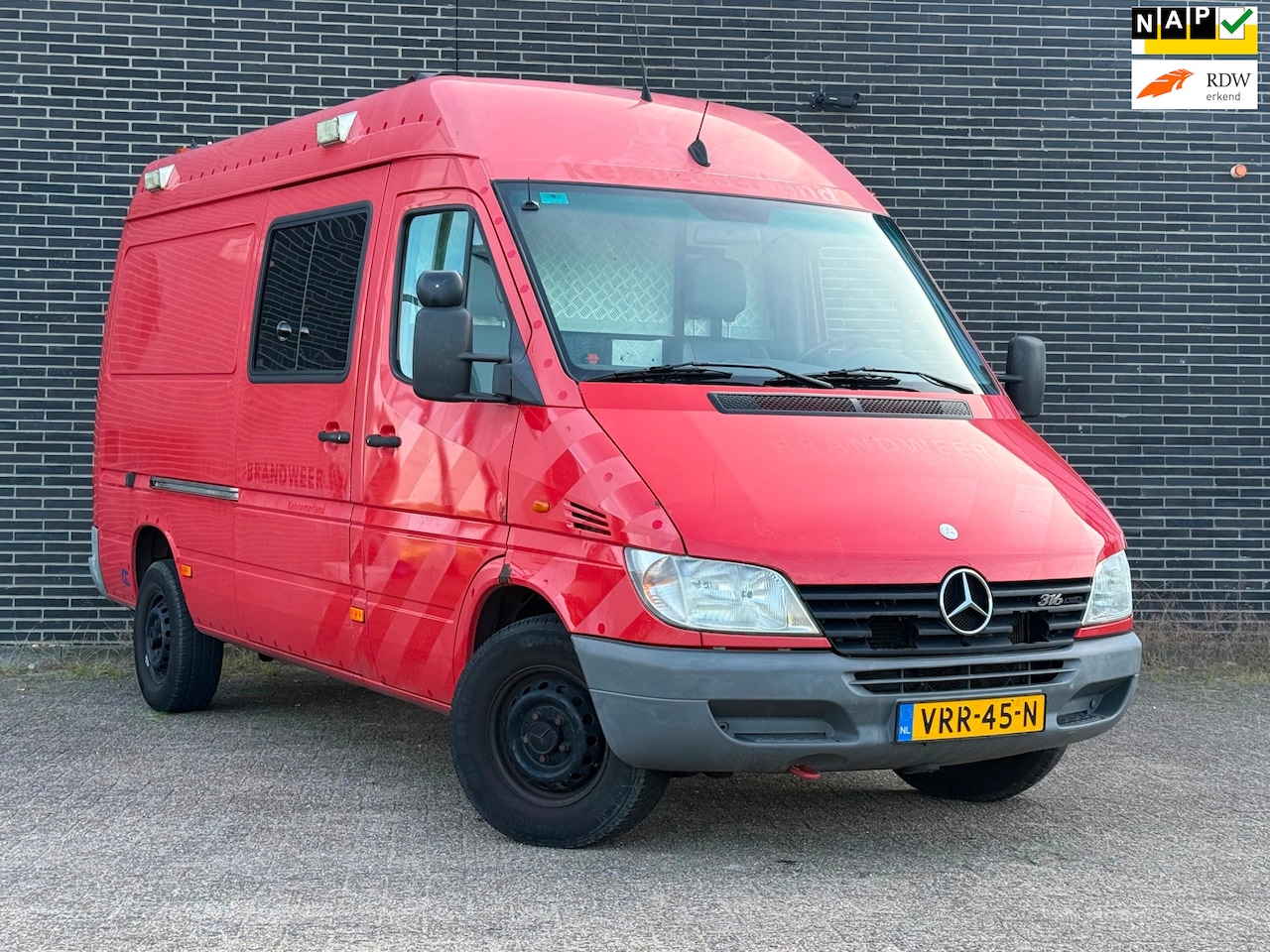 Mercedes-Benz Sprinter - 316 CDI 2.7 355 Aut, Airco, Leder! - AutoWereld.nl