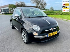 Fiat 500 - 1.2 Pop, Aut, 3drs, Airco, Radio CD speler, Elktr ramen, Lmv, Half leder, Geen import, Nap