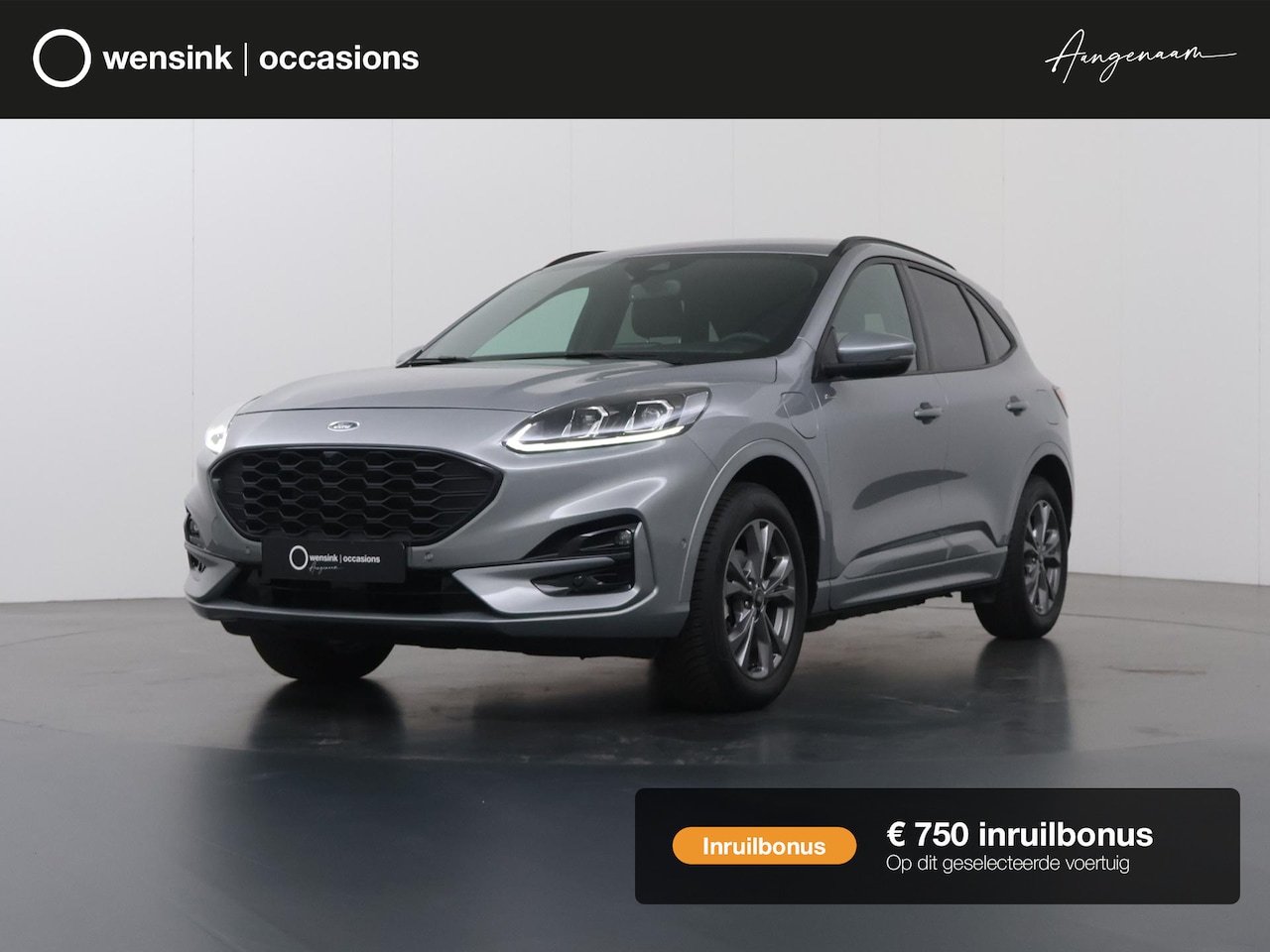 Ford Kuga - 2.5 PHEV ST-Line X | Elek. Trekhaak | Winterpakket | Cruise Control Adaptief | HUD | Parke - AutoWereld.nl