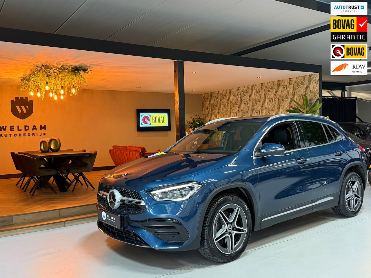 Mercedes-Benz GLA-Klasse - 250 e AMG Line|Plug-in Hybrid|360° Camera|Memory Stoelen|MBUX|Adaptieve Cruise|Elek. Achte - AutoWereld.nl