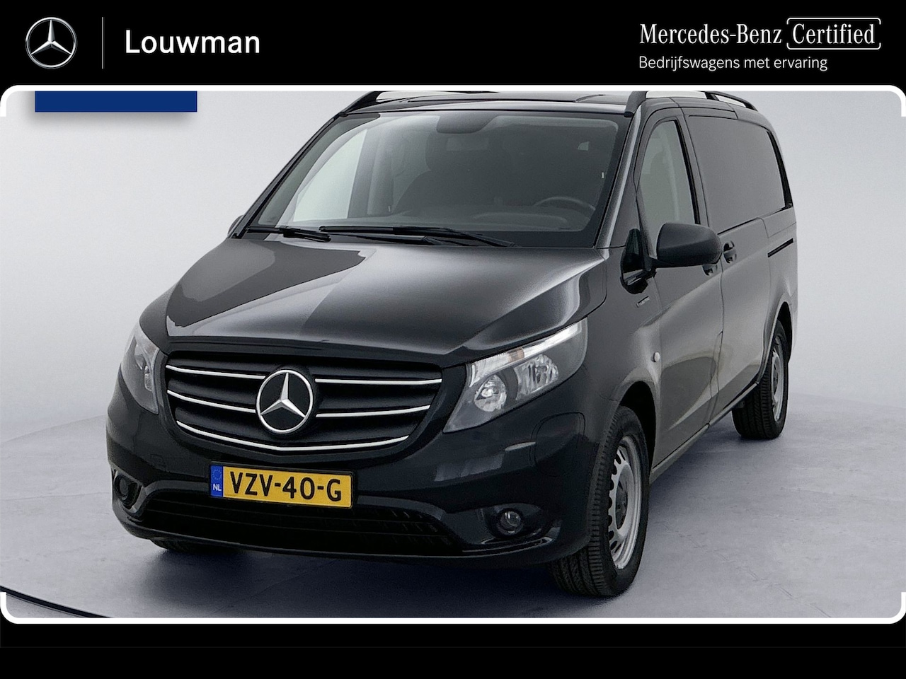 Mercedes-Benz eVito - eVito Lang 66 kWh DC 266km WLTP Dubbele cabine 5 zitplaatsen Navigatie Snelladen Camera Sc - AutoWereld.nl