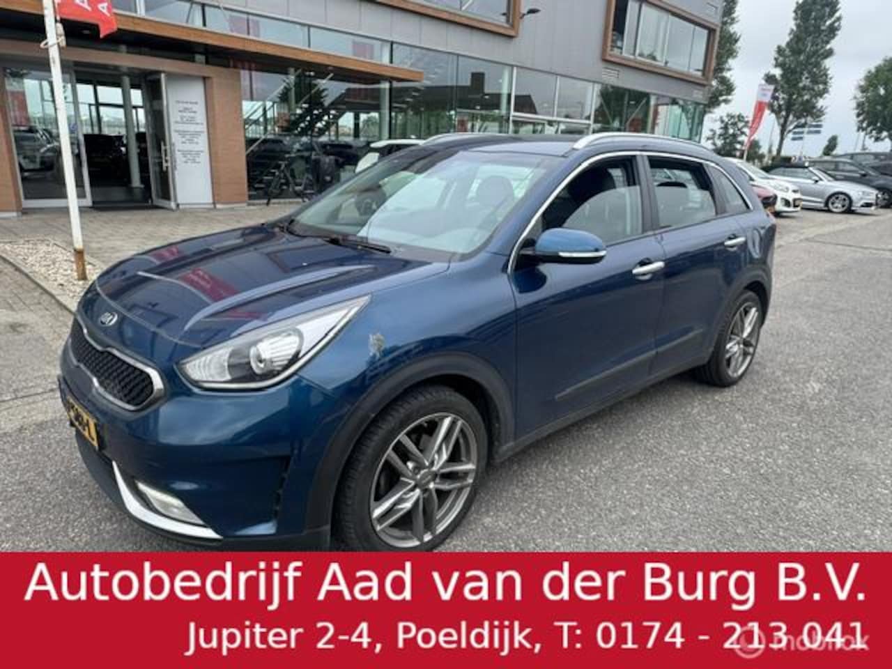Kia Niro - 1.6 GDi Hybrid BusinessLine Velgen 18 inch , Brede banden , Navigatie . Camera Achter , Pa - AutoWereld.nl
