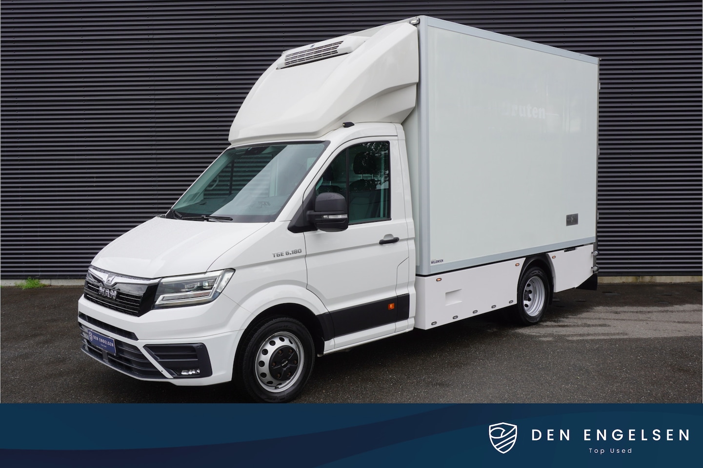 MAN TGE - 6.180 180pk Automaat 5500kg koelwagen Thermo King Vleeshaken Lift Luchtvering Apple Carpla - AutoWereld.nl