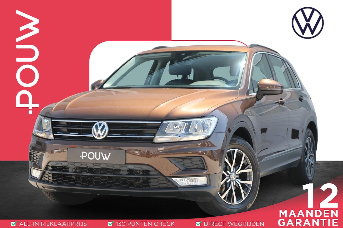 Volkswagen Tiguan - 1.4 TSI 150pk Comfortline | Trekhaak | Navigatie | Achteruitrijcamera - AutoWereld.nl
