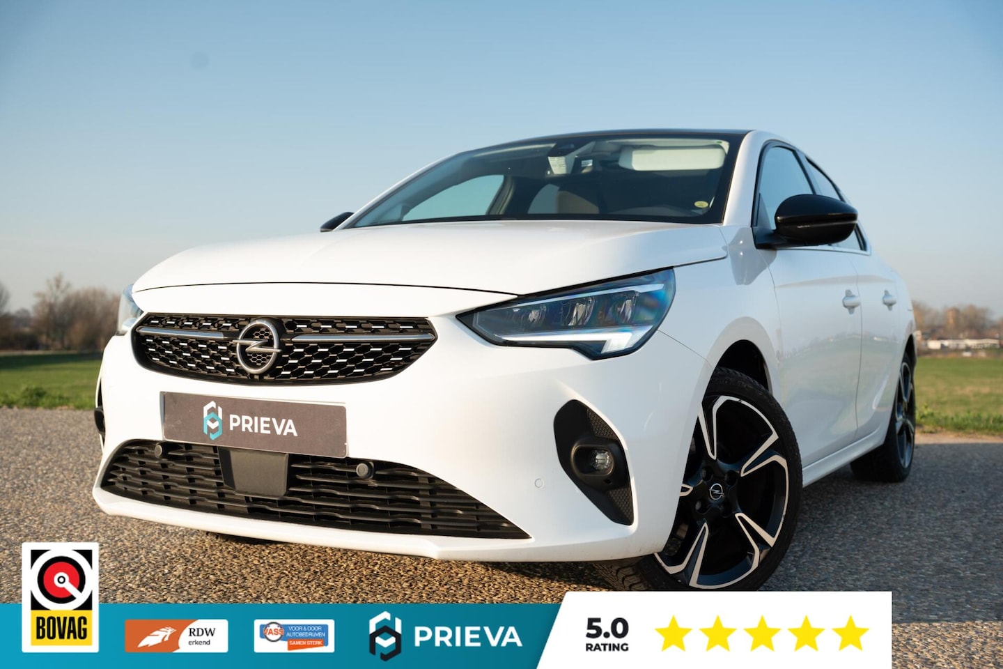 Opel Corsa - 1.2 GS-Line (Look) *PANO*CAMERA*APPLE/ANDROID*STUUR&STOELVERW* - AutoWereld.nl
