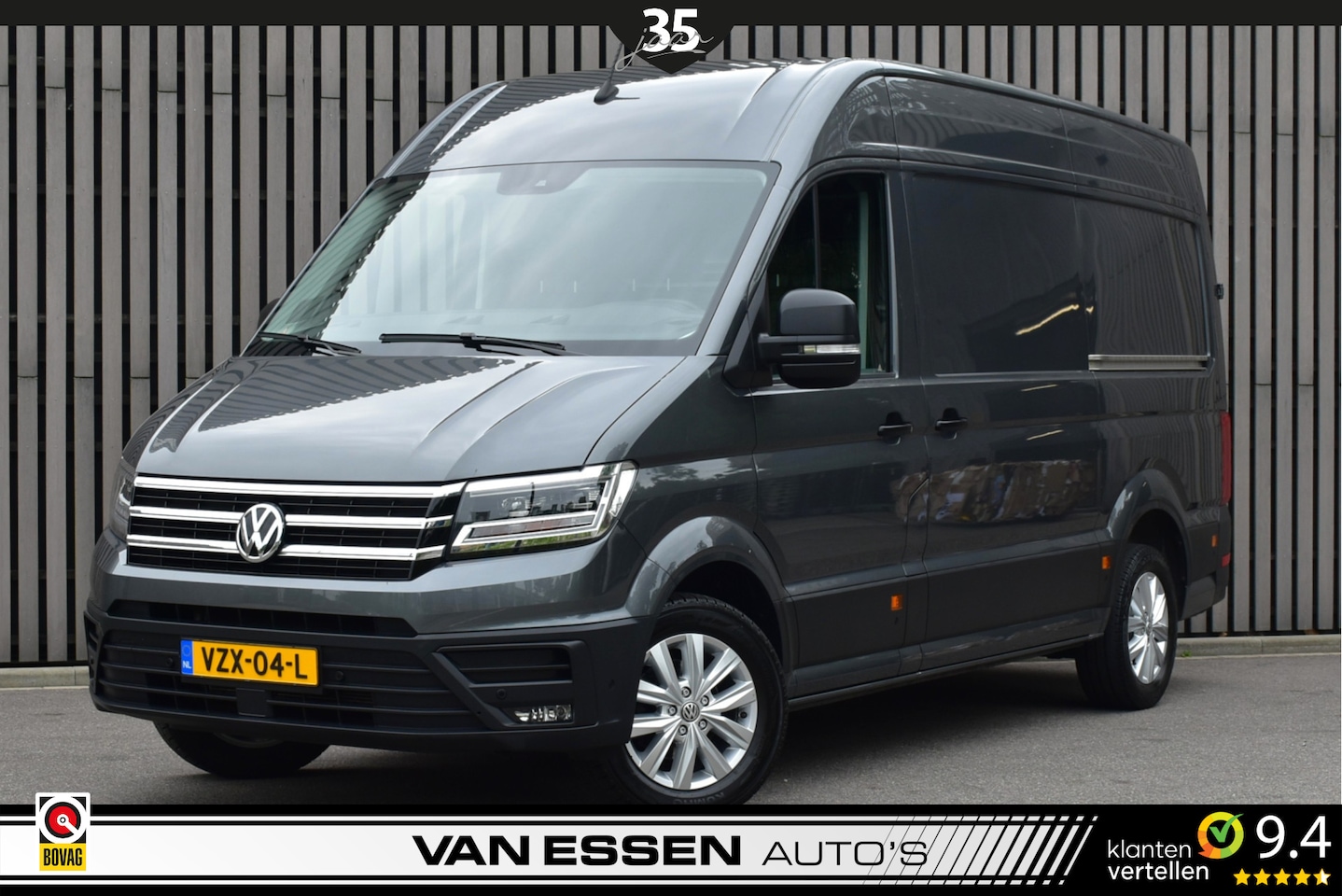 Volkswagen Crafter - 35 2.0 TDI L3H3 |75 Edition!| Dubbel-Schuifdeur Leder Camera Stoel/Stuurverw. Led NAP! 1e - AutoWereld.nl