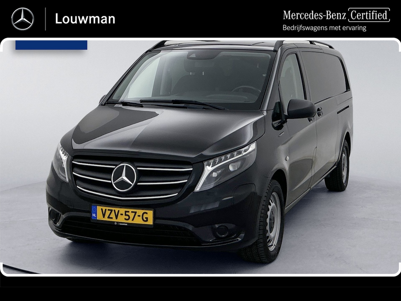 Mercedes-Benz eVito - eVito Extra Lang 66 kWh DC 266km WLTP Dubbele cabine Led Schuifdeur L+R 5-zitplaatsen Navi - AutoWereld.nl