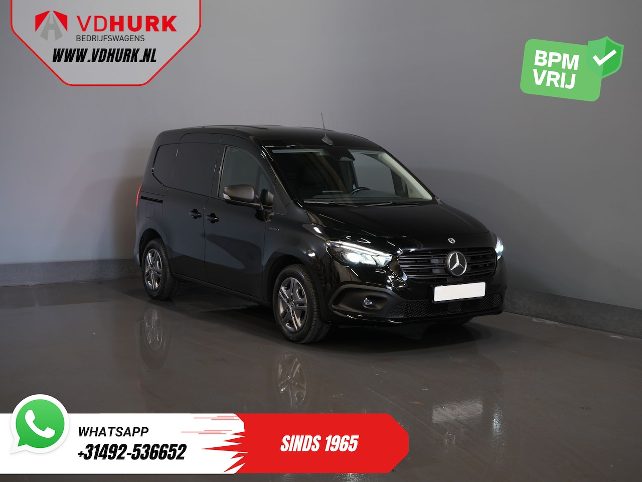 Mercedes-Benz eCitan - 112 Pro 284 WLTP Snellader/ LED/ Stoelverw./ Carplay/ Climate/ Navi/ Cruise/ Camera/ PDC - AutoWereld.nl