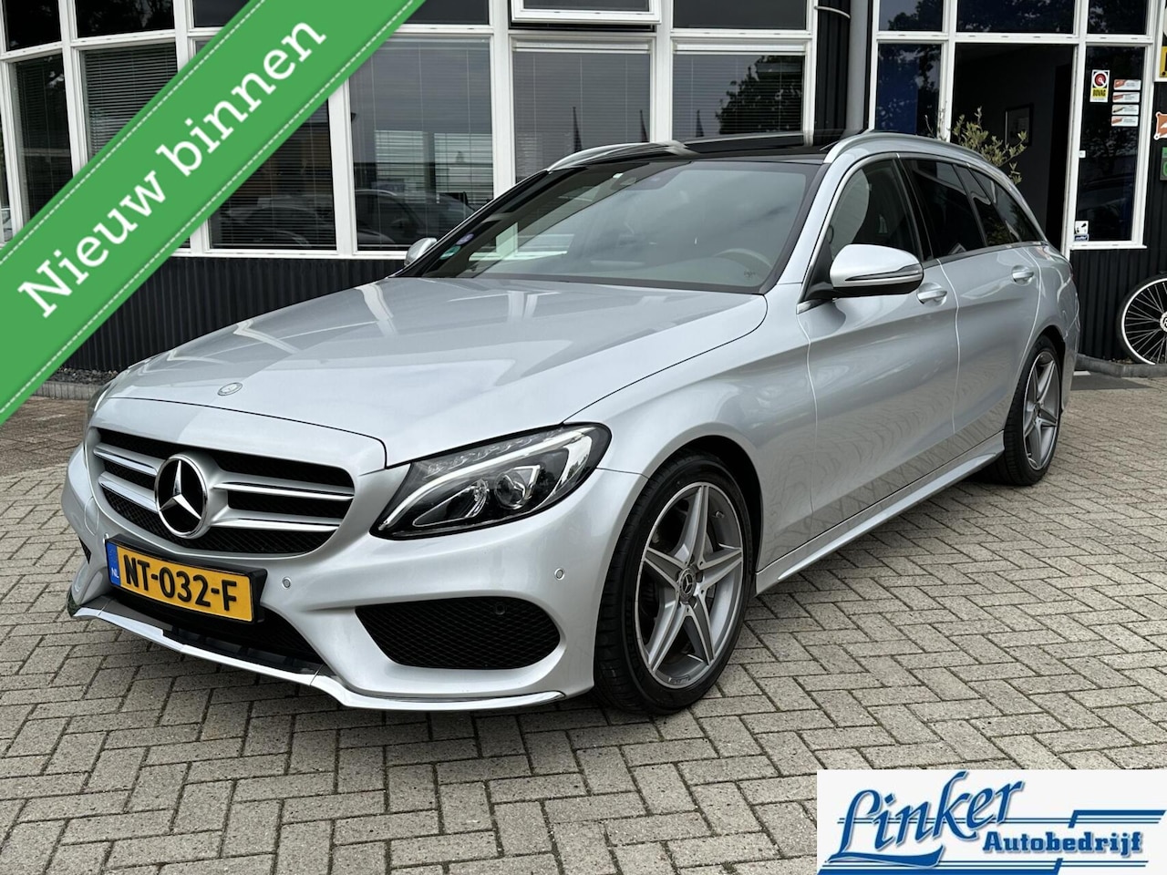 Mercedes-Benz C-klasse Estate - 180 AMG Sport Edition - NL-AUTO PANO TREKH BURMESTER SOUND - AutoWereld.nl
