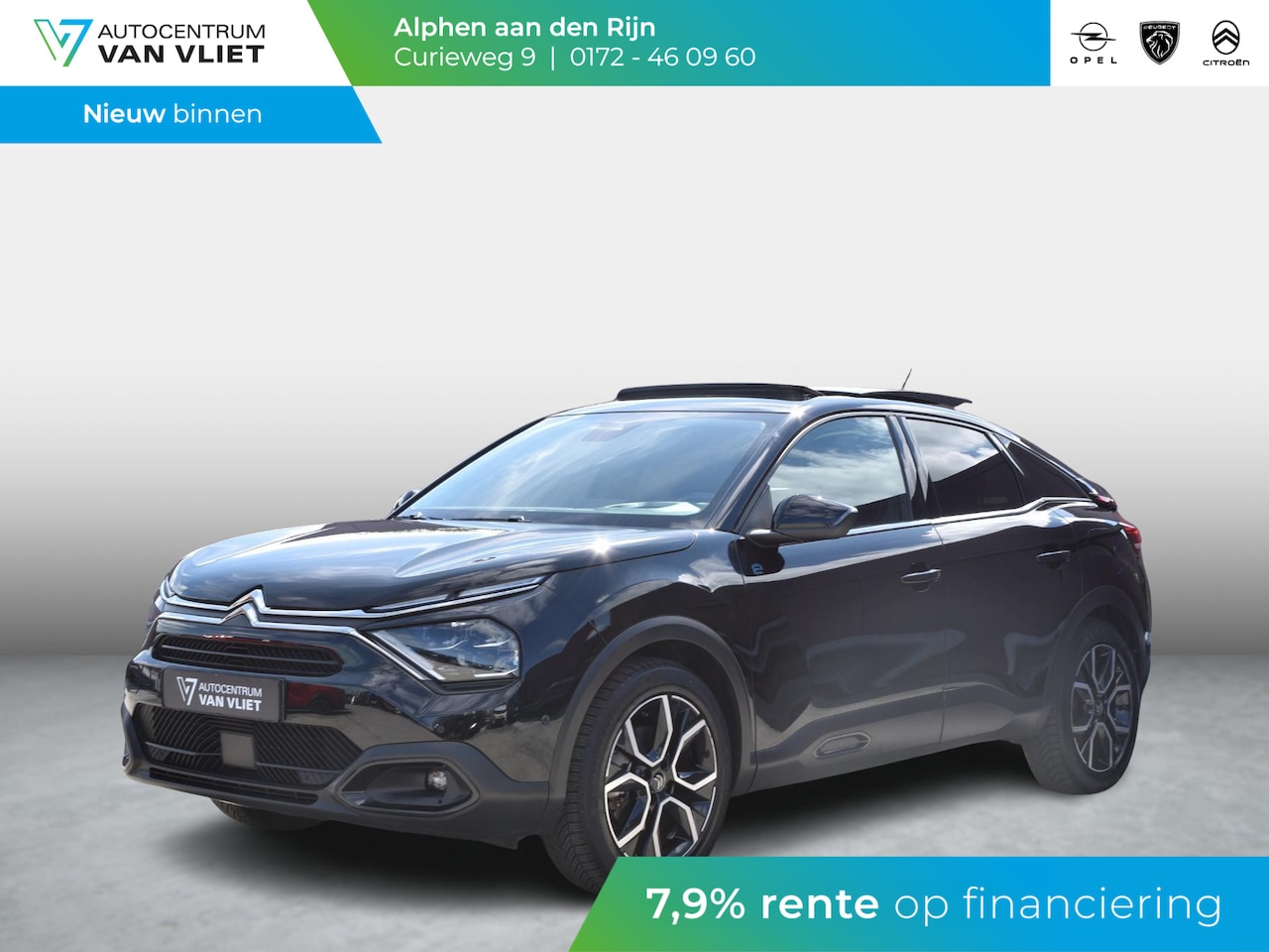 Citroën Ë-C4 - You 50 kWh | SOH 93.2% | PARKEERSENSOREN MET CAMERA | CLIMATE CONTROL | SCHUIF-KANTELDAK - AutoWereld.nl