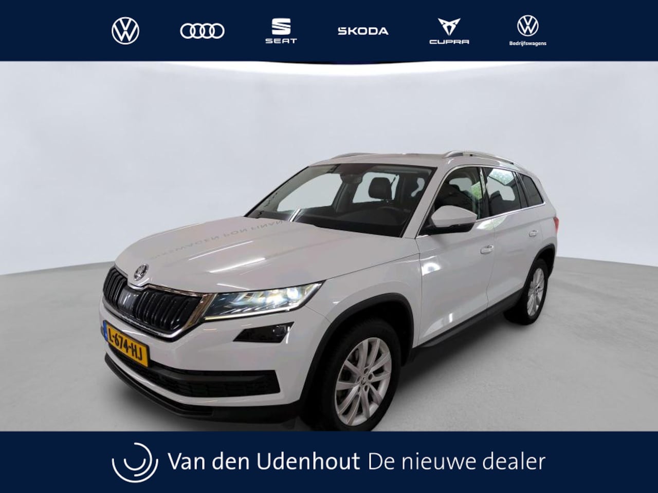 Skoda Kodiaq - 1.5 TSI 150pk Business Edition DSG / Navigatie / Keyless / Camera / Trekhaak - AutoWereld.nl