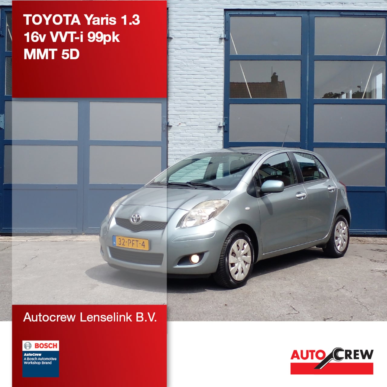 Toyota Yaris - 1.3 16v VVT-i 99pk MMT 5D | Origineel NL | - AutoWereld.nl