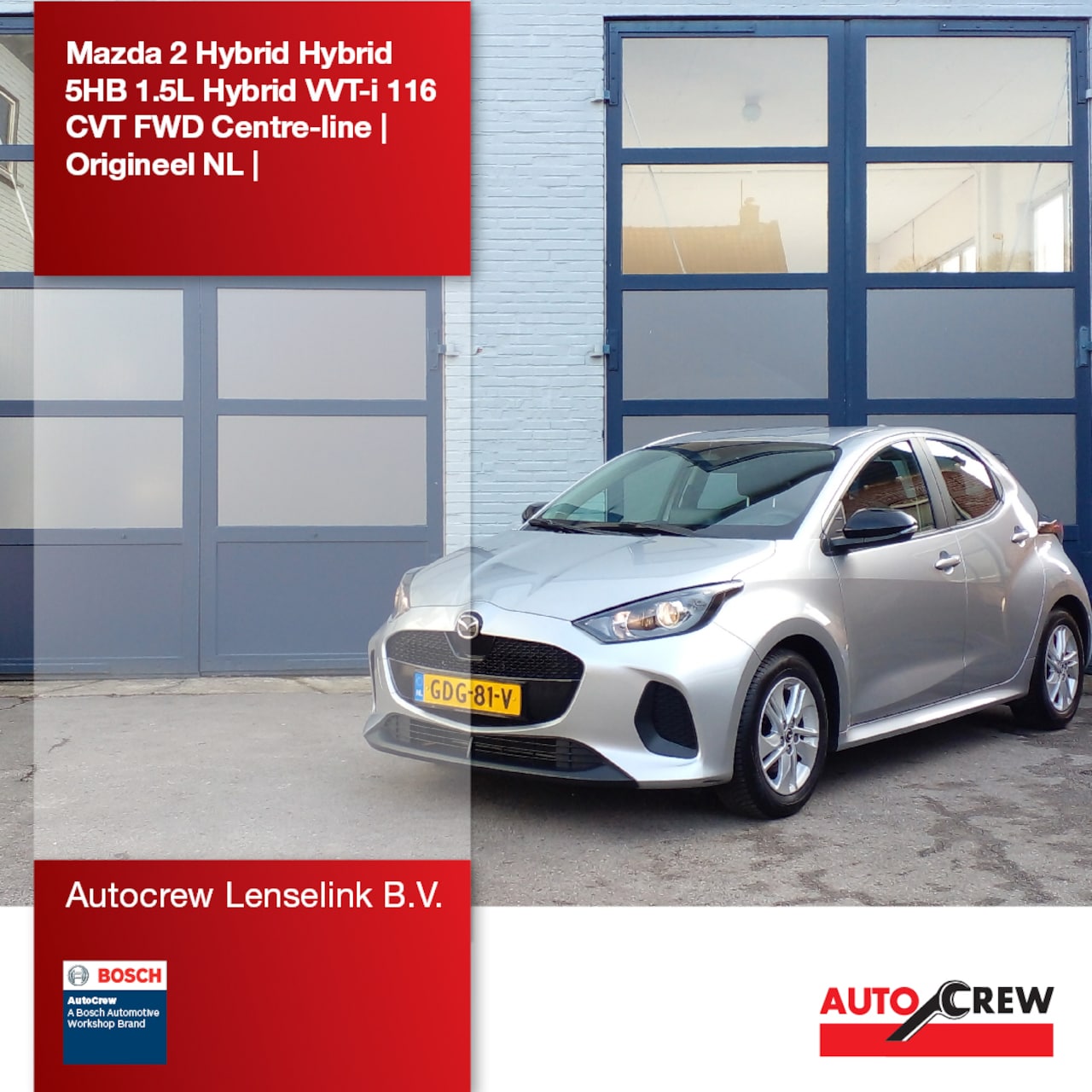 Mazda 2 Hybrid - 5HB 1.5L Hybrid VVT-i 116 CVT FWD Centre-line | Origineel NL | - AutoWereld.nl
