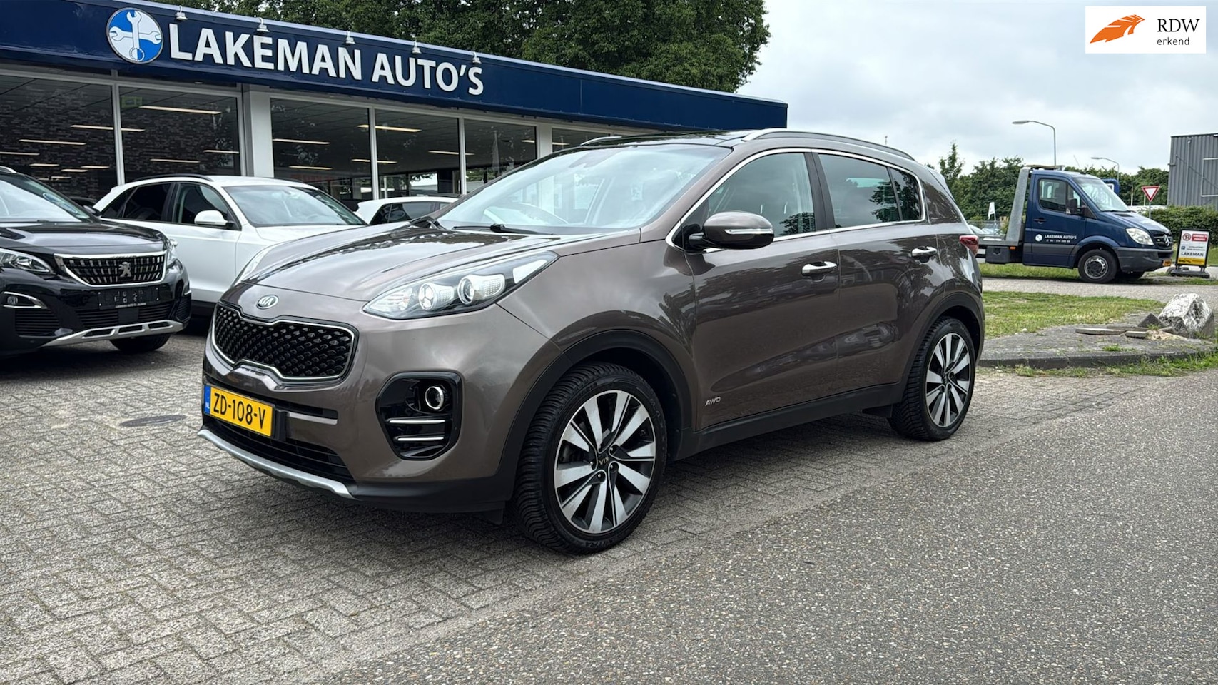Kia Sportage - 1.6 T-GDI 4WD DynamicPlusLine Huurkoop Inruil APK Garantie - AutoWereld.nl