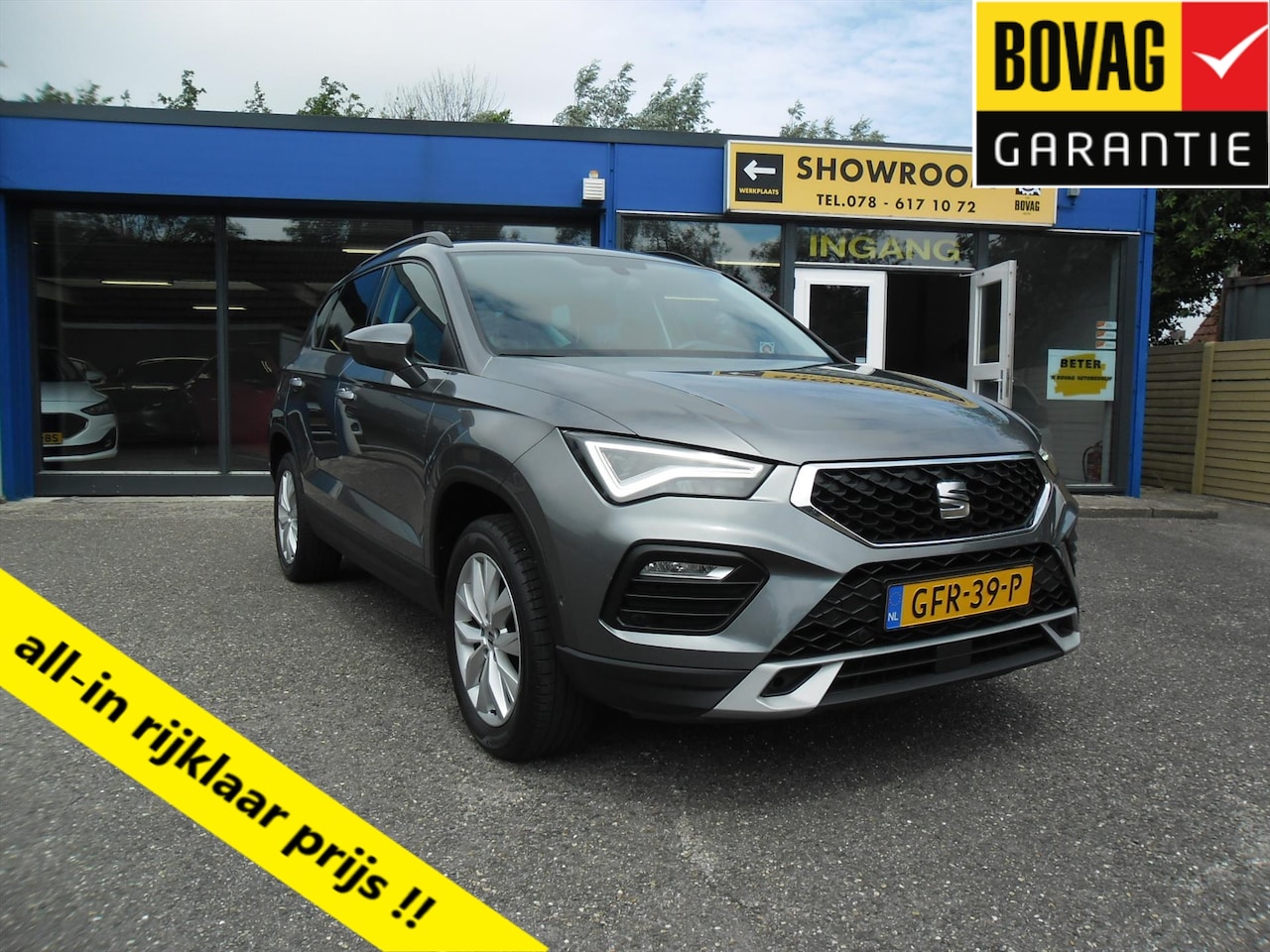SEAT Ateca - 1.0 TSI 110Pk Style Business Intense Nav Ecc 17"Lmv Camera Privacyglas Pdc Led Rijklaarpri - AutoWereld.nl