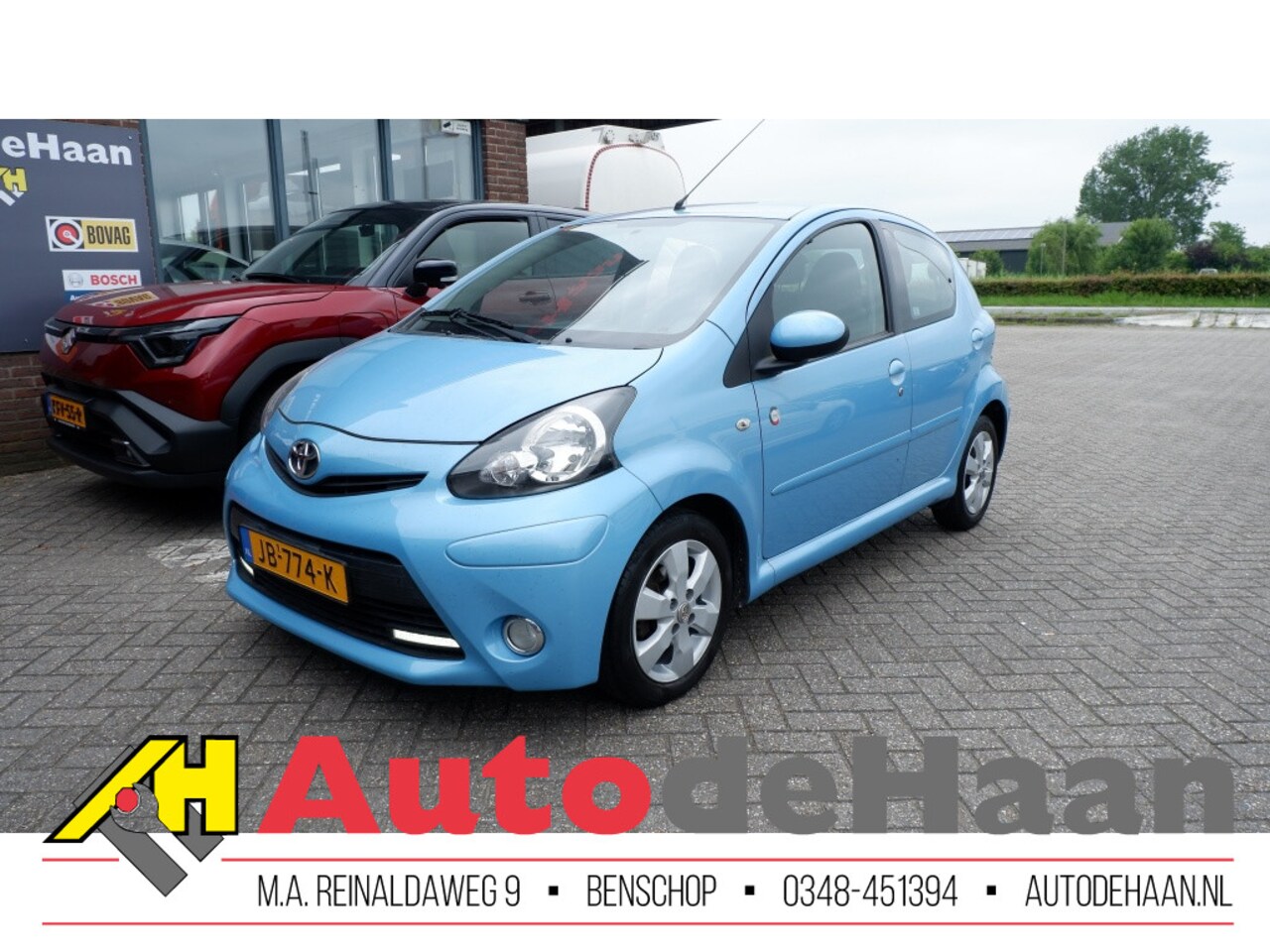 Toyota Aygo - 1.0 VVT-i Aut. Dyn. Blue Airco/PDC/Elektr.pakket - AutoWereld.nl