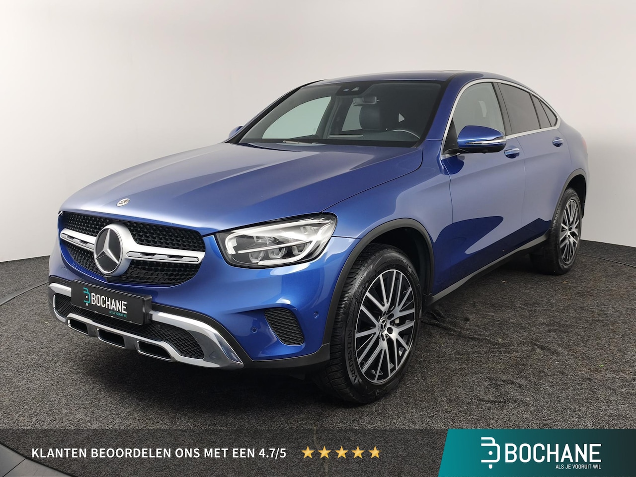 Mercedes-Benz GLC-klasse Coupé - 300e 4MATIC Business Solution Luxury | Trekhaak | Leder | 360° Camera | Schuif-/kanteldak - AutoWereld.nl