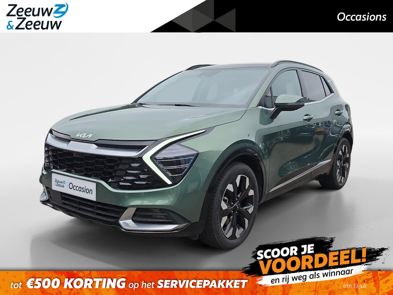 Kia Sportage - 1.6 T-GDi PHEV DynamicPlusLine | Panoramadak | 360gr camera | Elektrische achterklep | Plu - AutoWereld.nl