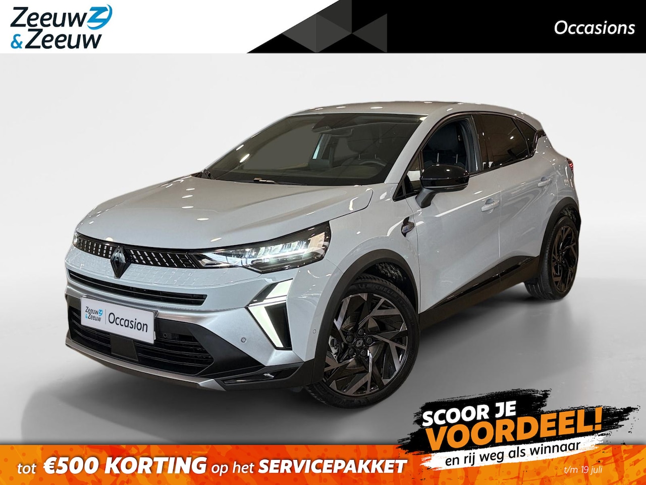 Renault Captur - 1.6 E-Tech full hybrid 145 Esprit Alpine *Automaat*Navi+Camera*Climate*Adaptive Cruise*Stu - AutoWereld.nl