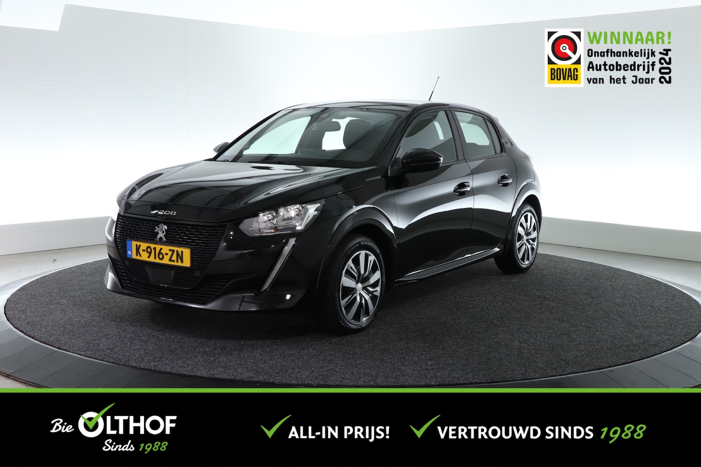 Peugeot e-208 - EV Active 50 kWh | CARPLAY | CAMERA | CRUISE | - AutoWereld.nl