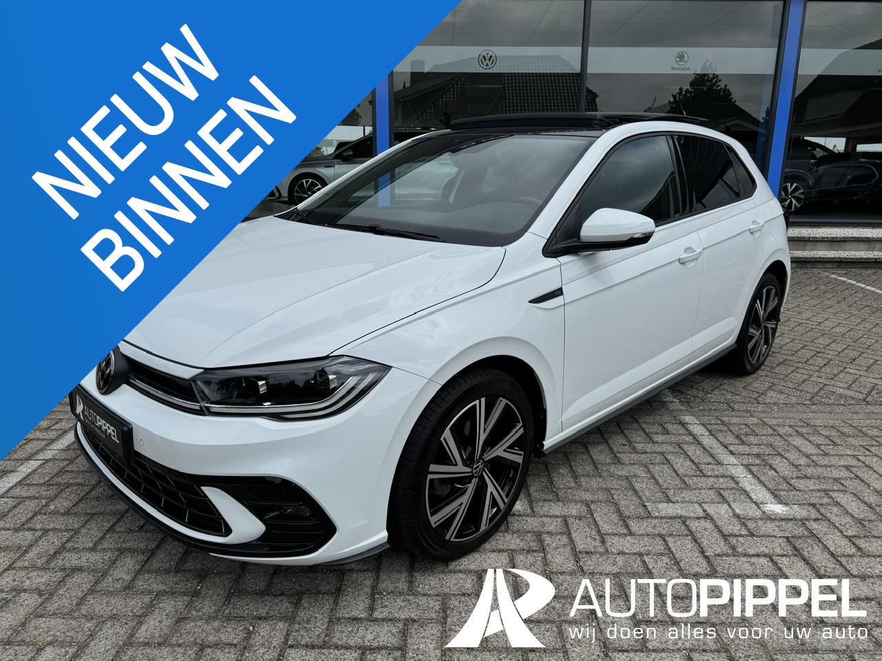 Volkswagen Polo - 1.0 TSI R-Line | DSG | IQ.light | Pano | ACC | Camera | Carplay | LMV 17" - AutoWereld.nl