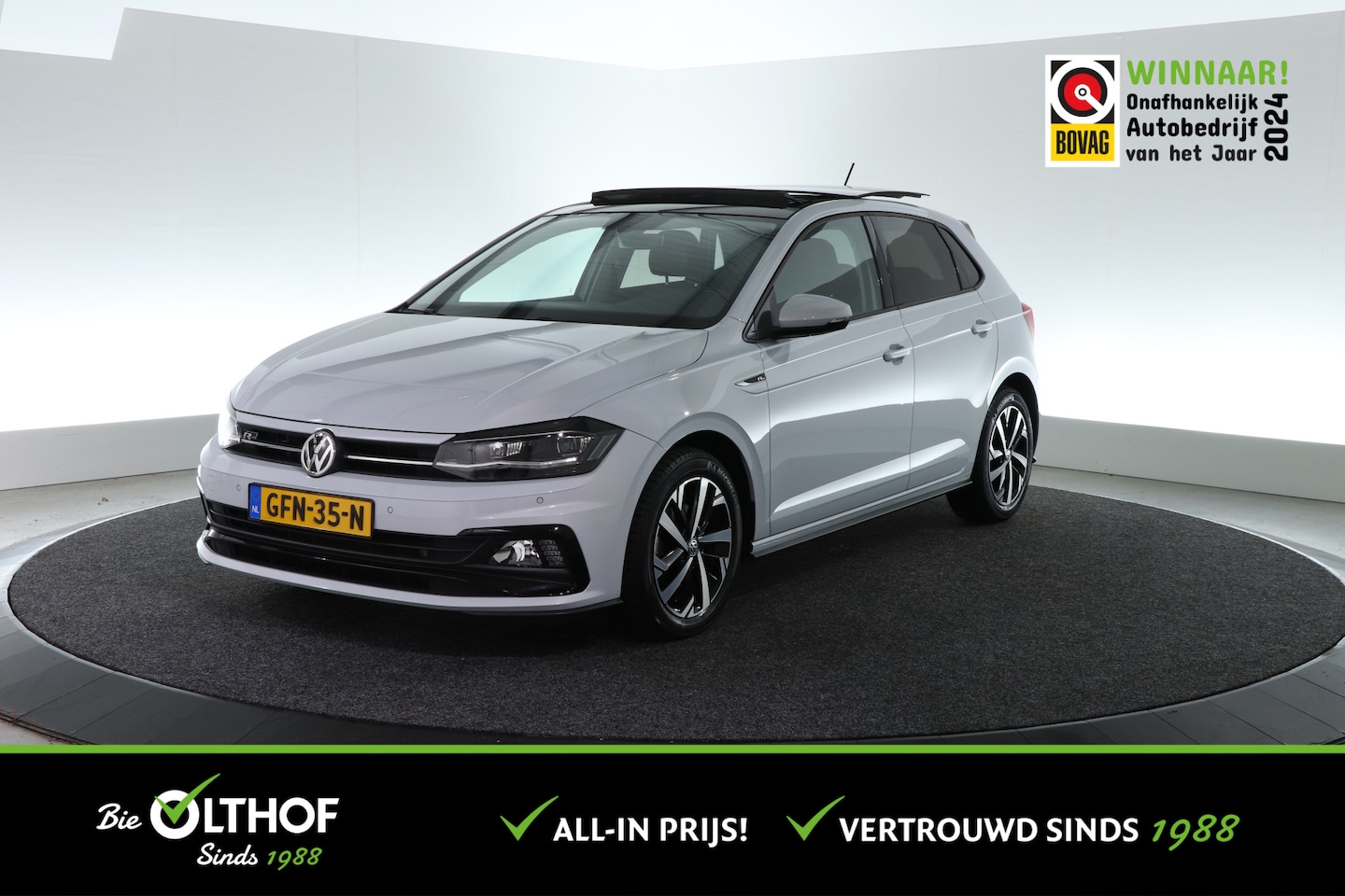 Volkswagen Polo - 1.0 TSI Highline | SCHUIF-KANTEL | CARPLAY | BEATS | - AutoWereld.nl