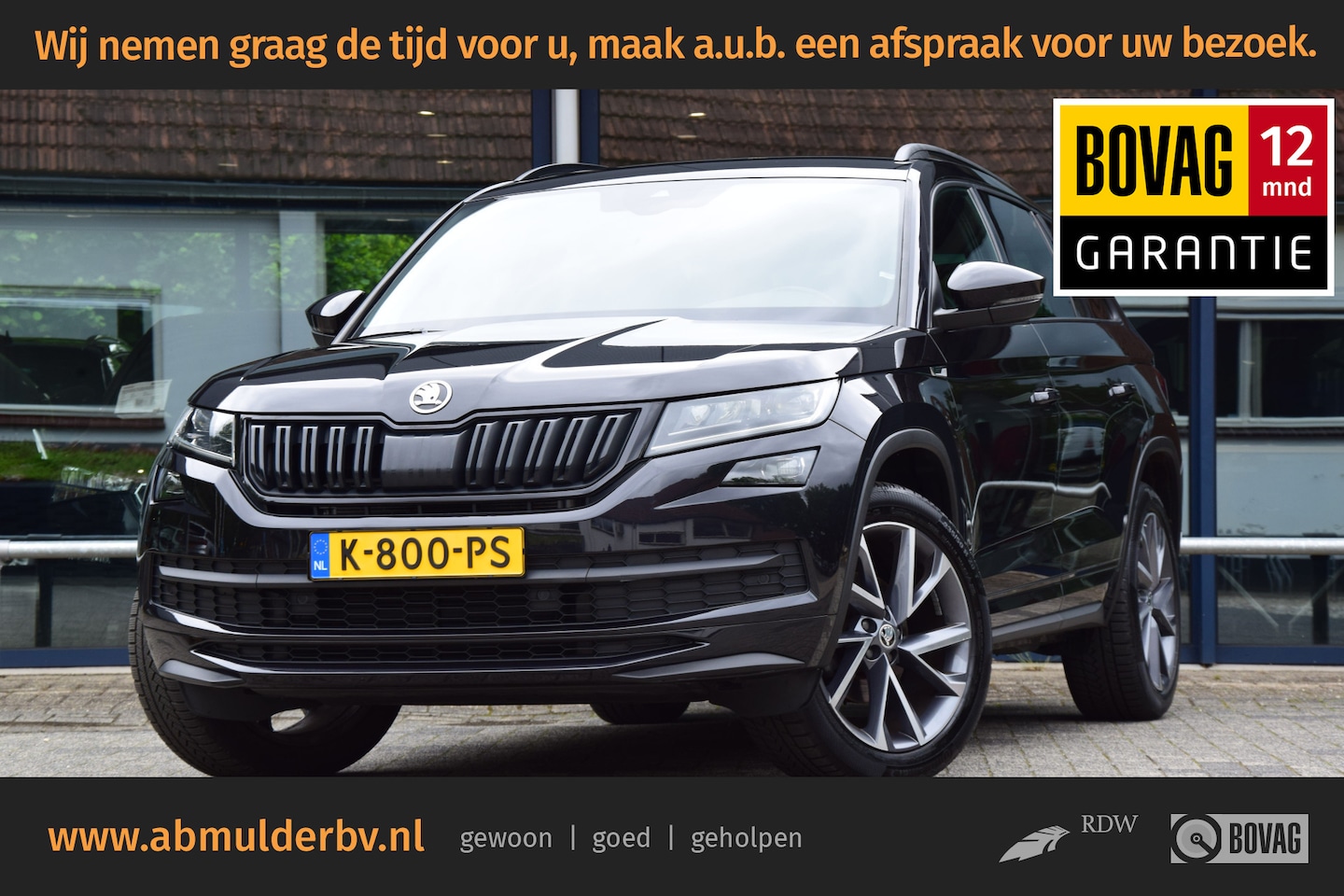 Skoda Kodiaq - 1.5 TSI 150PK Sportline Business DSG Automaat | Org. NL | BOVAG Garantie | Trekhaak | Adap - AutoWereld.nl