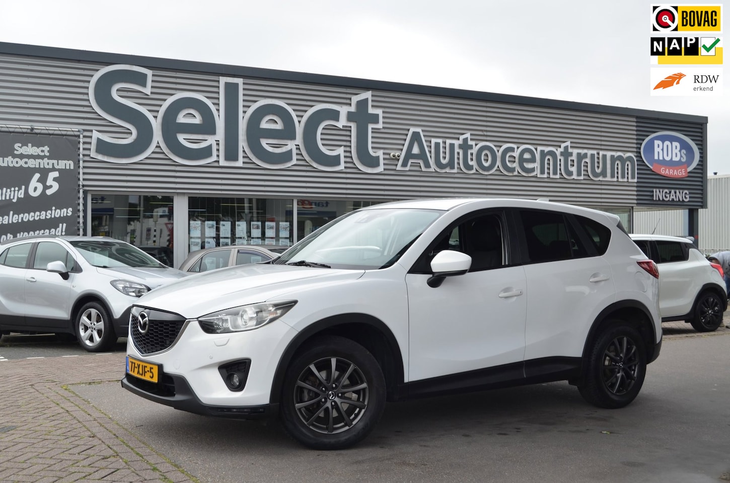 Mazda CX-5 - 2.0 TS+ Lease Pack 2WD|XENON|NAVI|STOELVERW.|SENSOREN|CRUISE - AutoWereld.nl