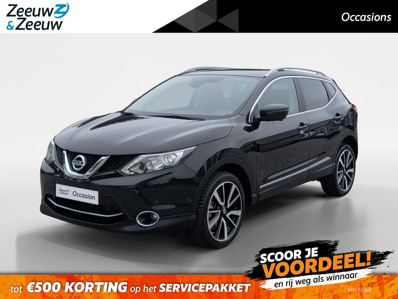 Nissan Qashqai - 1.2 Tekna | Automaat | Panorama | Stoelverwarming | - AutoWereld.nl