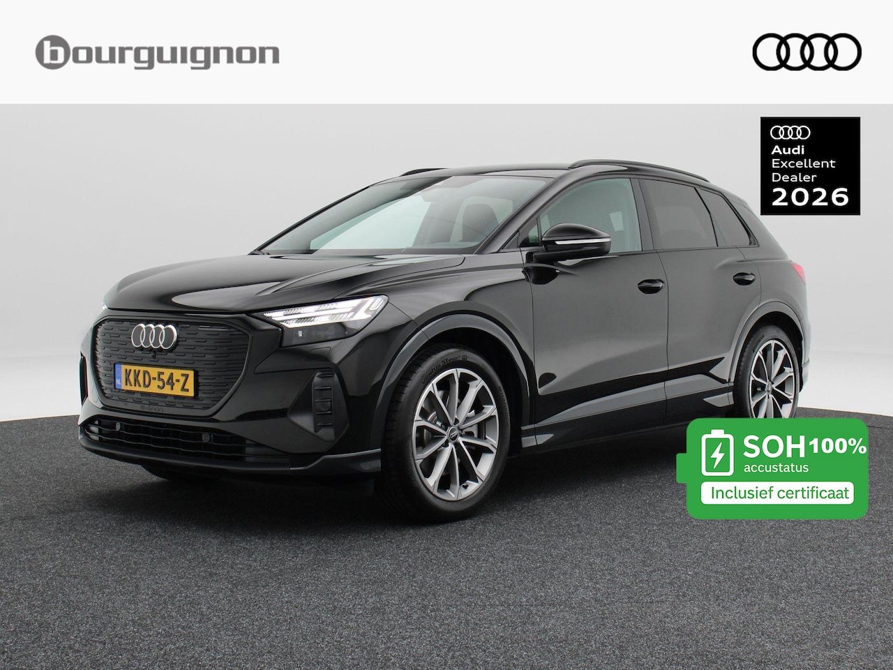 Audi Q4 e-tron - 40 S Edition 63 kWh 204 Pk | Trekhaak | Stoelverwarming | Adaptive Cruise | Camera | CarP - AutoWereld.nl