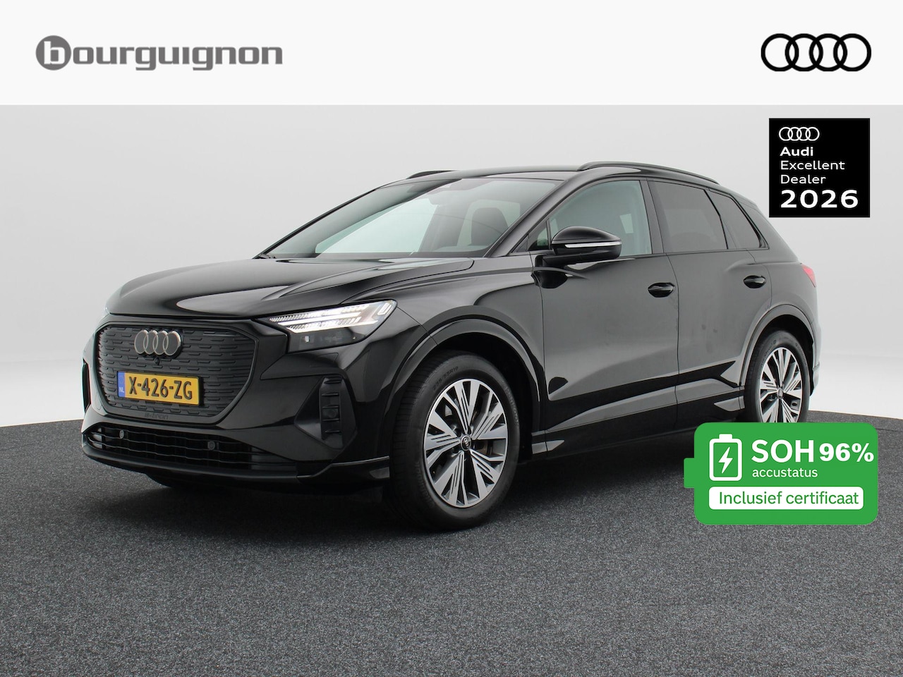 Audi Q4 e-tron - 45 Advanced edition 82 kWh 286 Pk | Stoelverwarming | Camera | Trekhaak | Adaptive Cruise - AutoWereld.nl