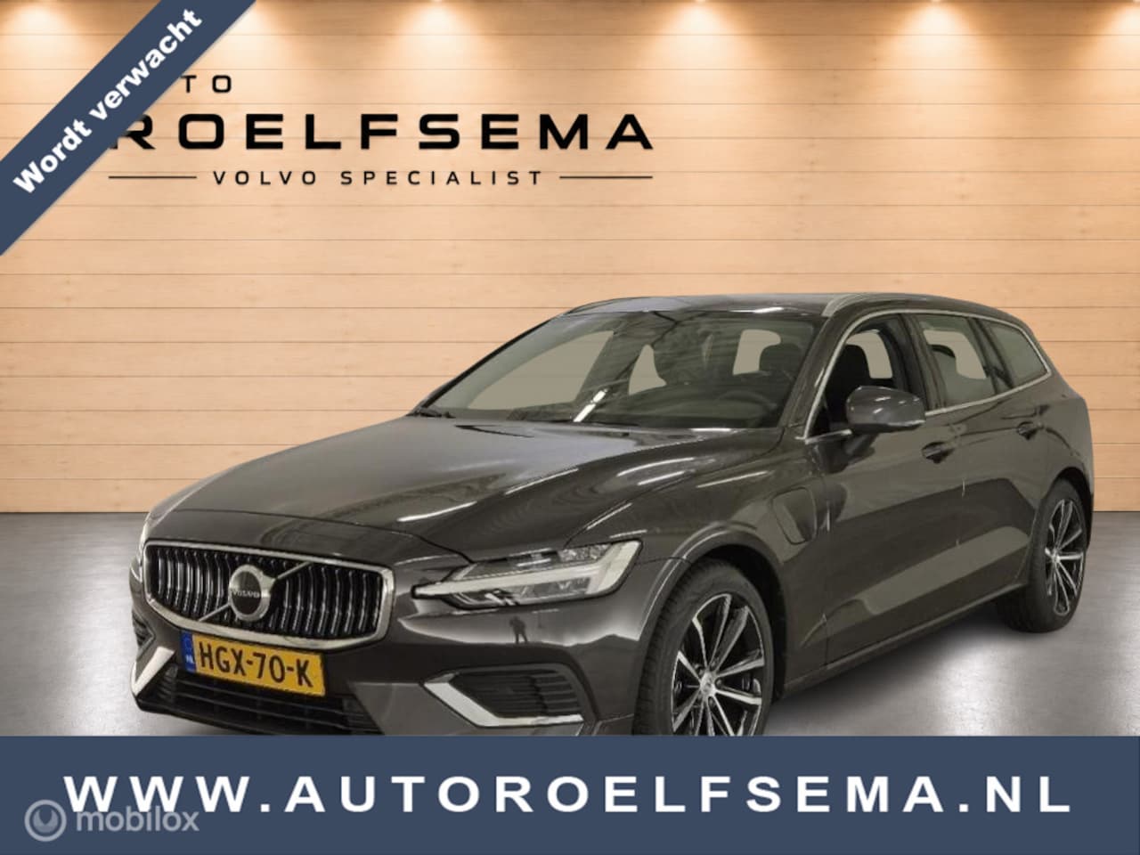 Volvo V60 - 2.0 T6 Plug-in hybrid AWD Essential Bright | Adaptive Cruise | BLISS | PDC V+A | Stoelverw - AutoWereld.nl