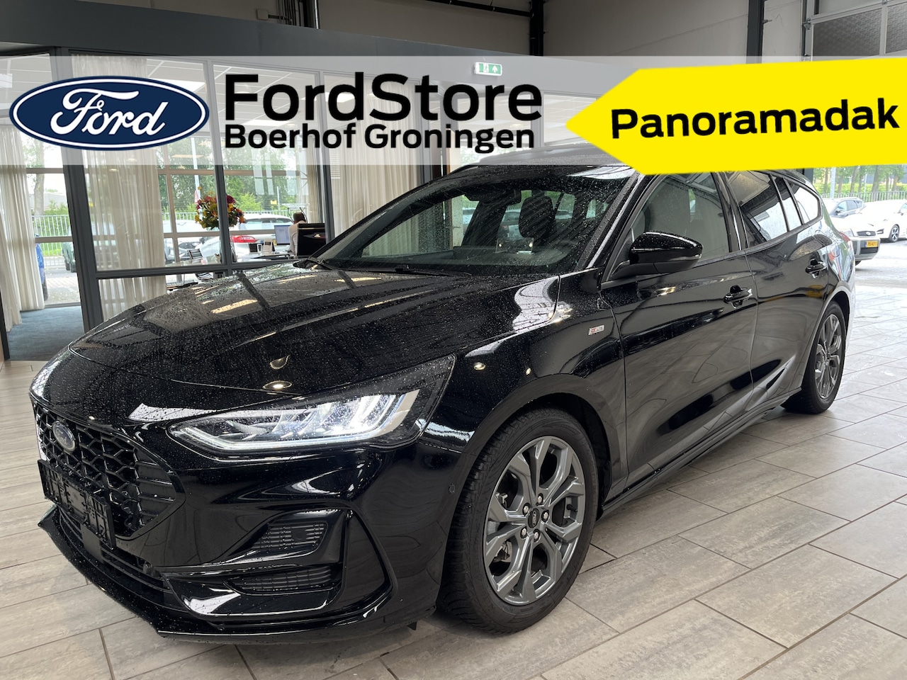 Ford Focus Wagon - ST-Line X EcoBoost Hybrid 155 pk I Pano | Winter Pack | Head up Display | Adapt. cruise | - AutoWereld.nl
