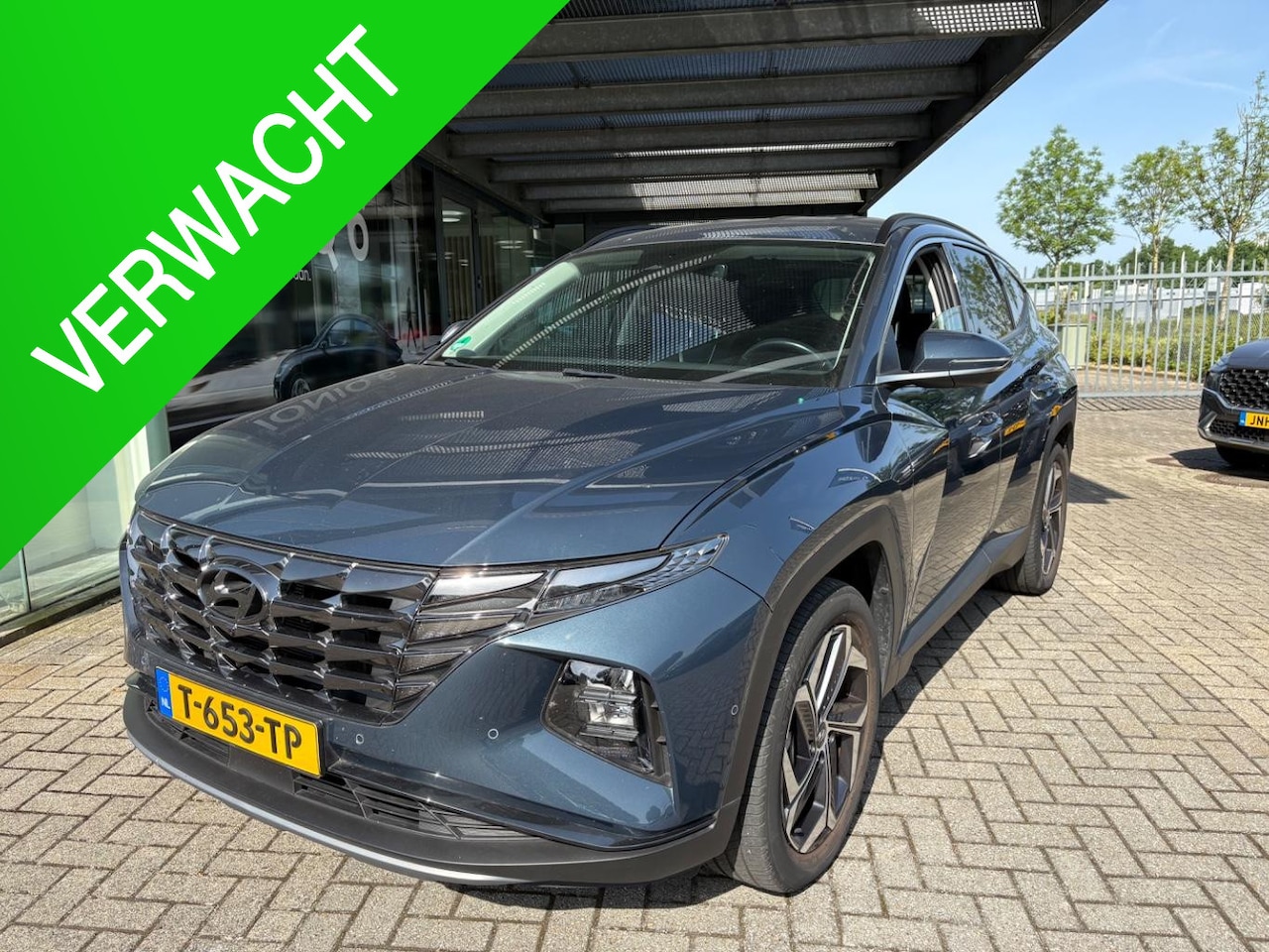 Hyundai Tucson - 1.6 T-GDI HEV Premium | Navigatie | Stoelventilatie | Adptive Cruise Control | Lederen Bek - AutoWereld.nl