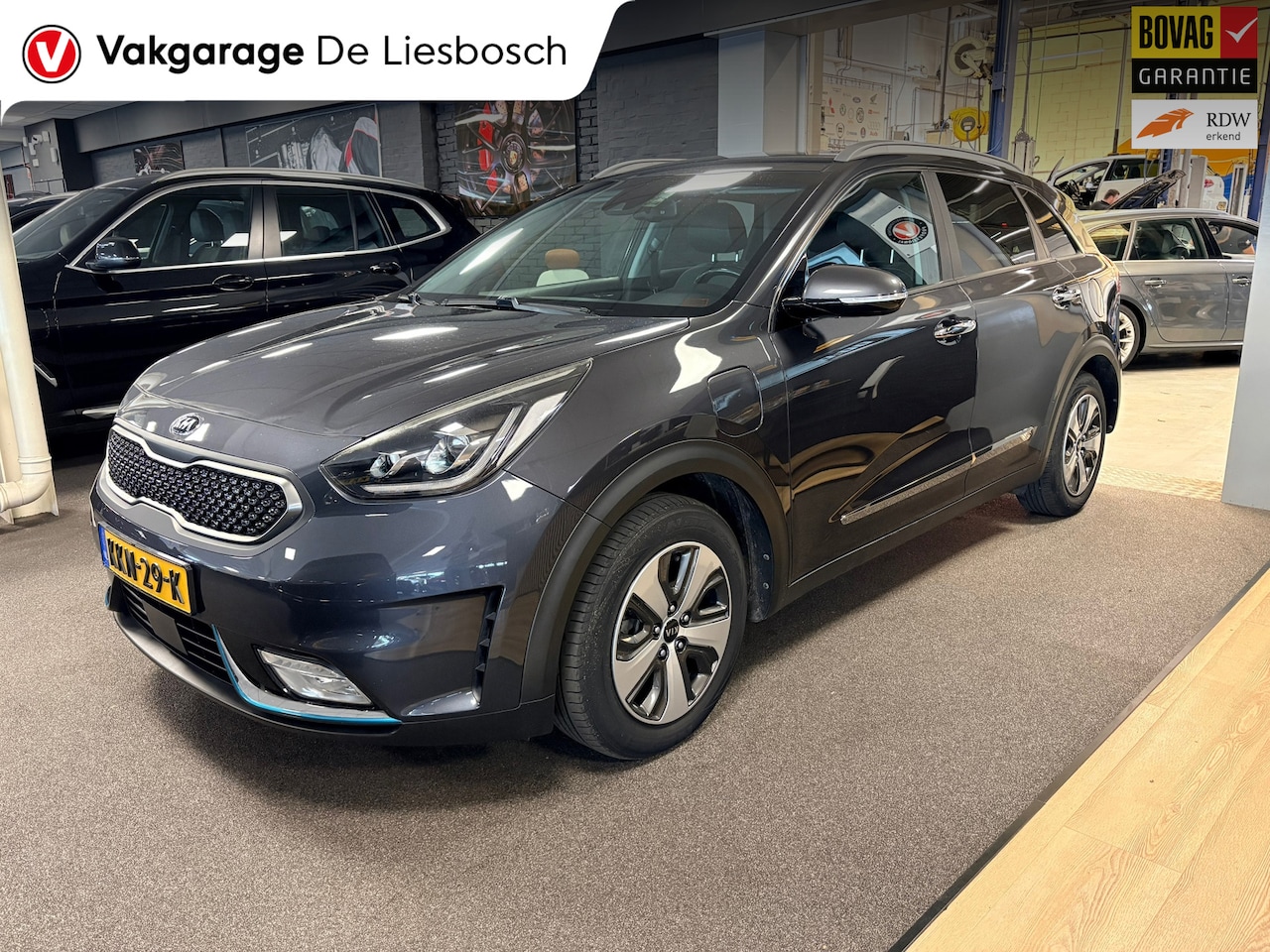 Kia Niro - 1.6 GDi PHEV DynamicLine / SOH 100% /navigatie / carplay / stoel en stuurverwarming - AutoWereld.nl