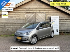 Volkswagen Up! - 1.0 high up BlueMotion | Airco | Cruise | Parkeersensoren | Lichtmetalen velgen | Nieuwe b
