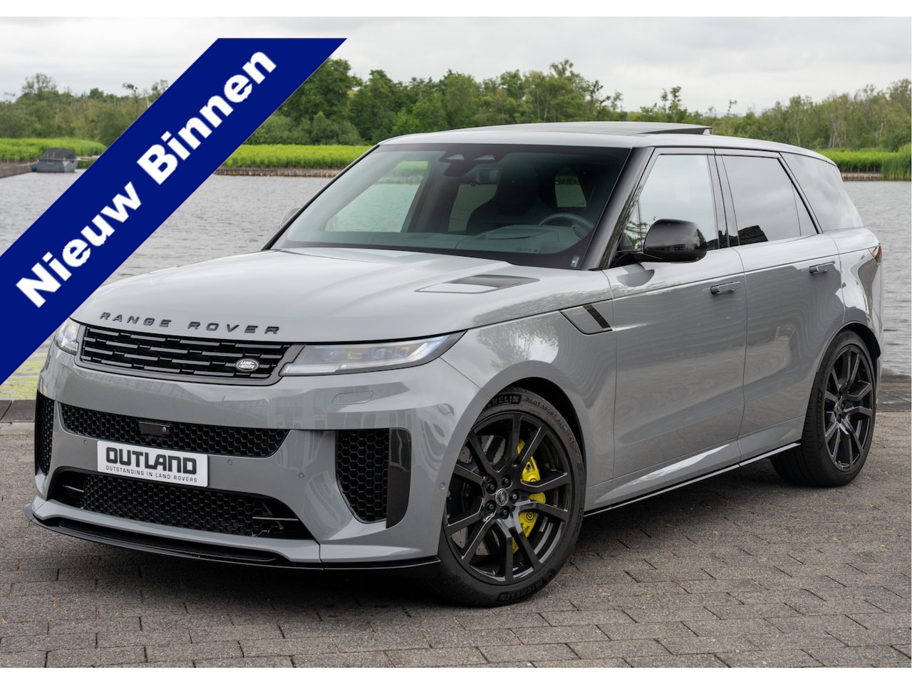 Land Rover Range Rover Sport - P635 SV Edition Two | NL-Auto | Marl Grey | Keramische remmen | 23" inch Dark Grey Carbon - AutoWereld.nl